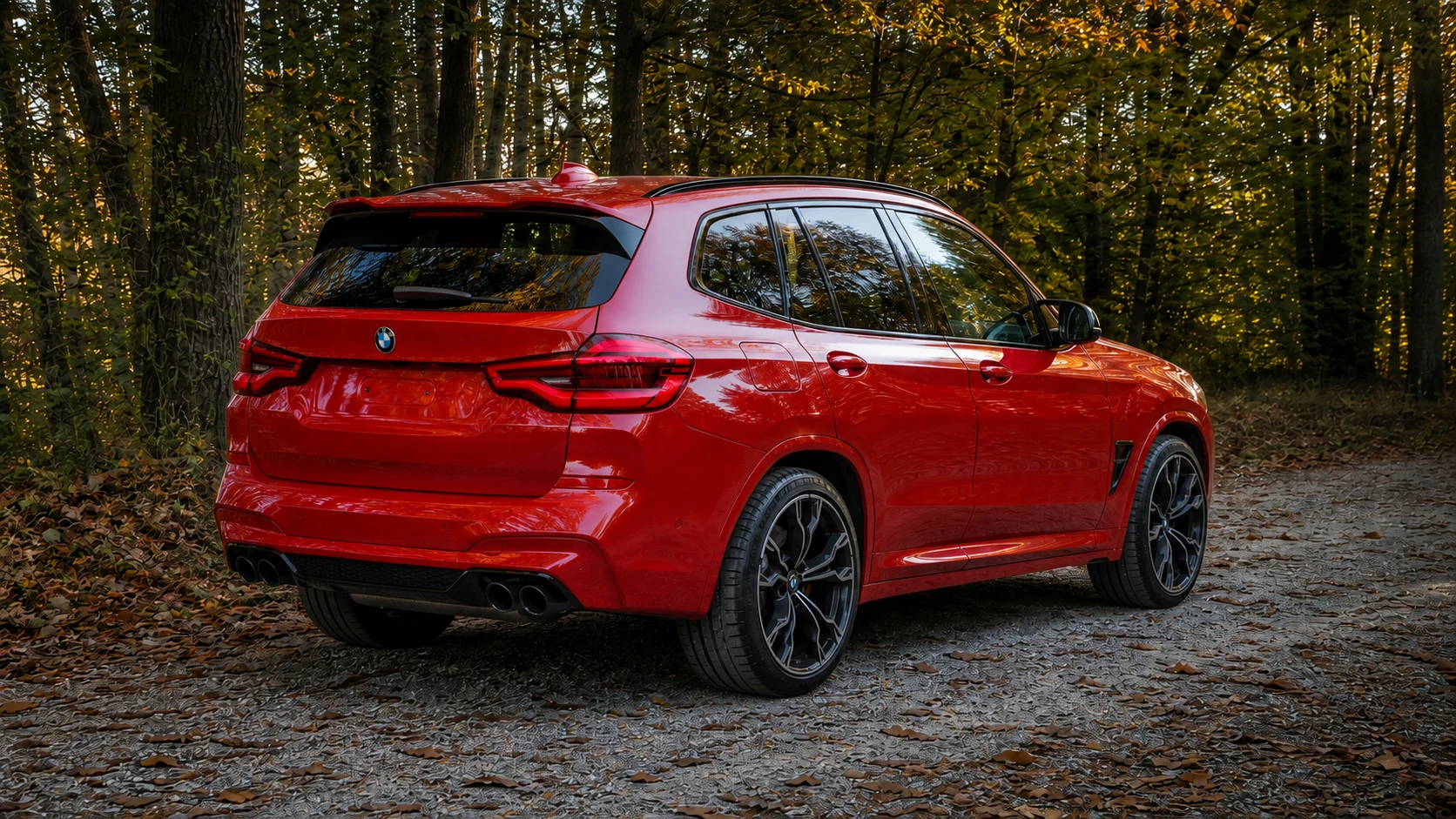Dark BMW X3M performance SUV stock-style ECU tuning product image
