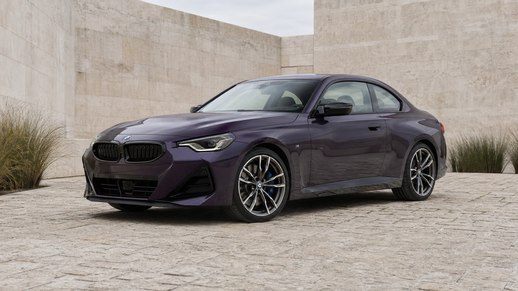 Purple G42 BMW M240i coupe for Cedar Performance ECU tuning