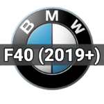 BMW F40 2019 plus logo