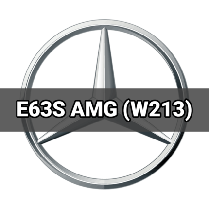 E63S AMG W213 logo