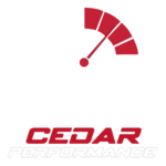Cedar Performance Logo White